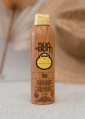 Sun Bum Original 50 SPF Sunscreen Spray