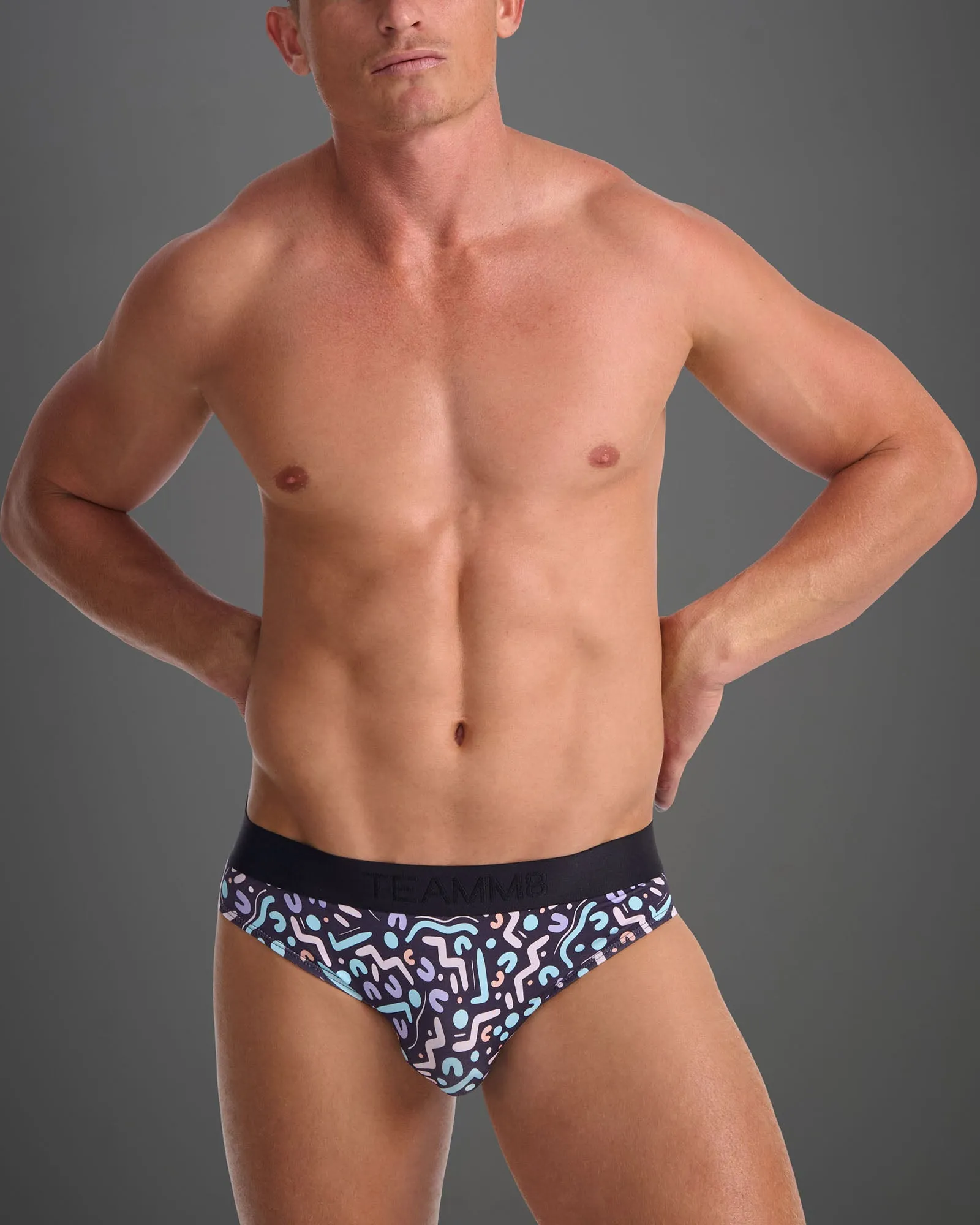 TEAMM8 x Gali Brief - Birriwal (Navy)