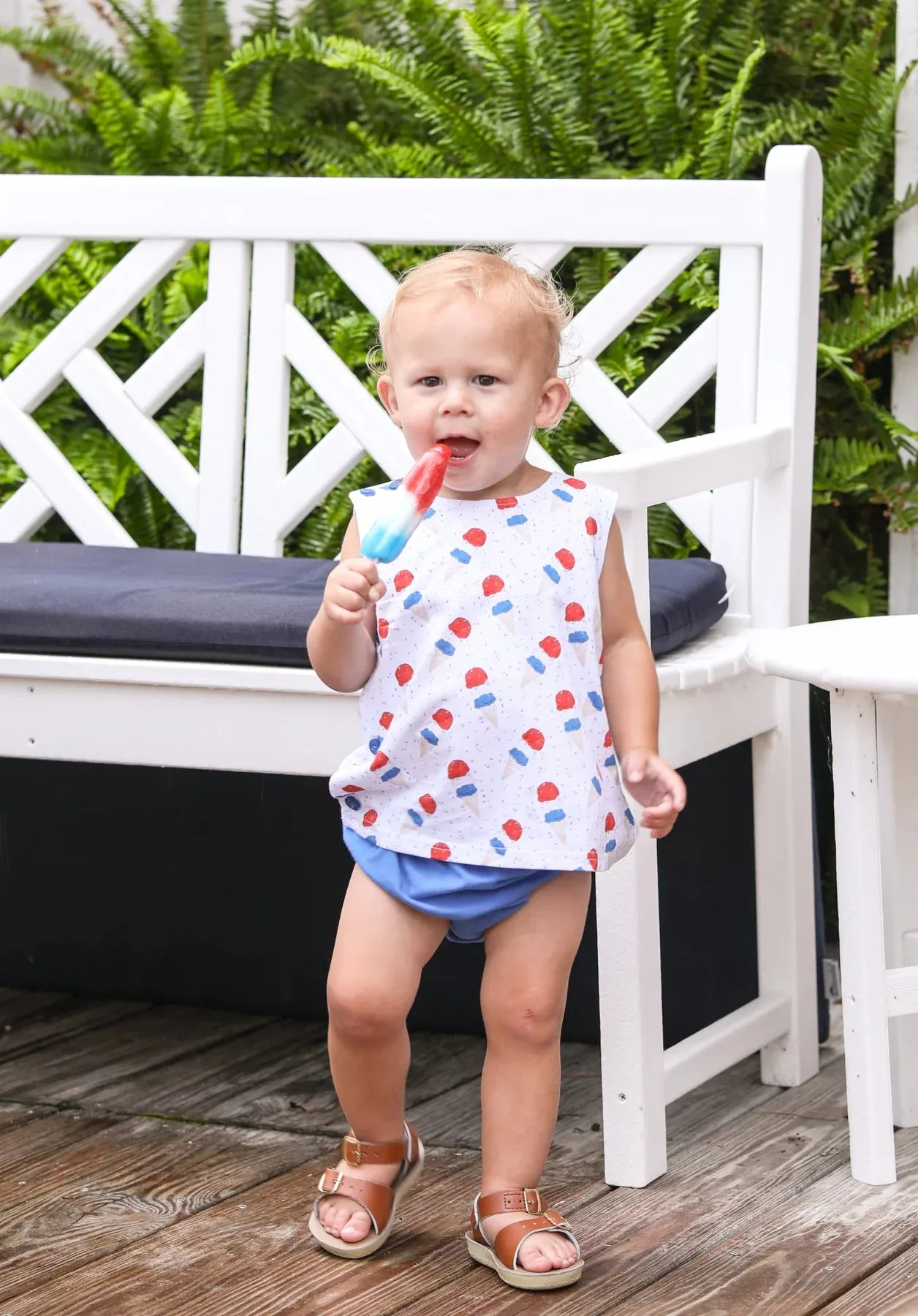 Trotter Street Kids - Patriotic Ice Diaper Set