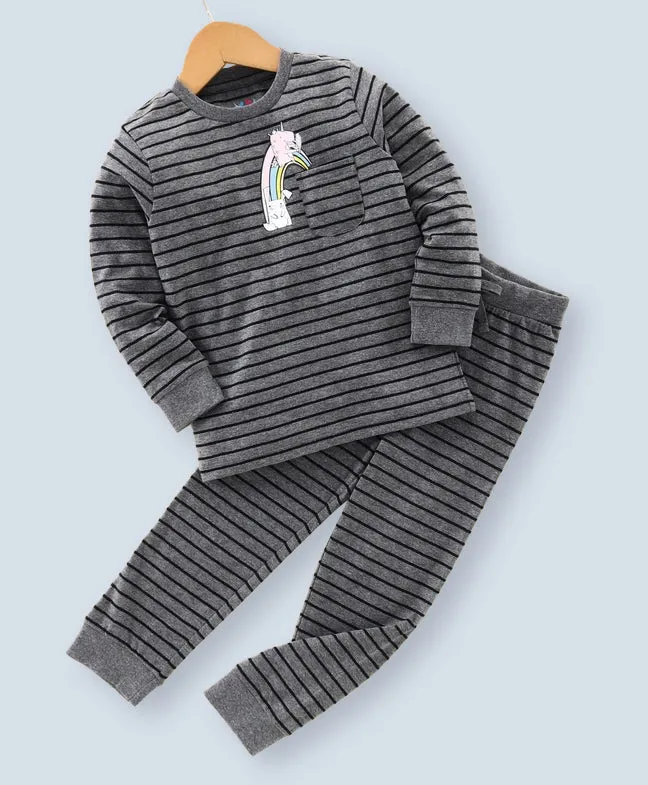 Ventra Stripes Grey Nightwear