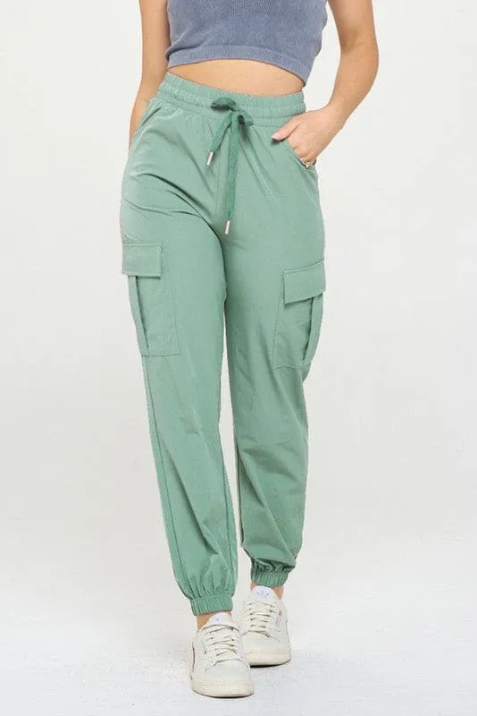 Women's Cargo Joggers Lightweight Quick Dry Pants