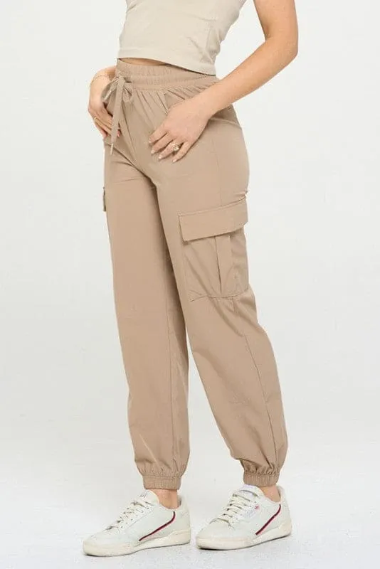 Women's Cargo Joggers Lightweight Quick Dry Pants